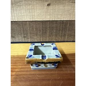 Vintage EL PALOMAR Mexican Ceramic Pottery Hand Crafted Ashtray 3.25”
